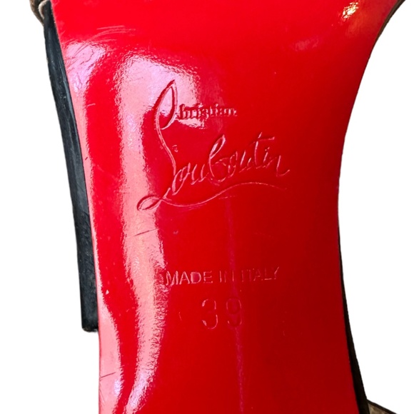 Christian Louboutin Trepi City 85mm heels RETAIL 795 - Picture 8 of 8